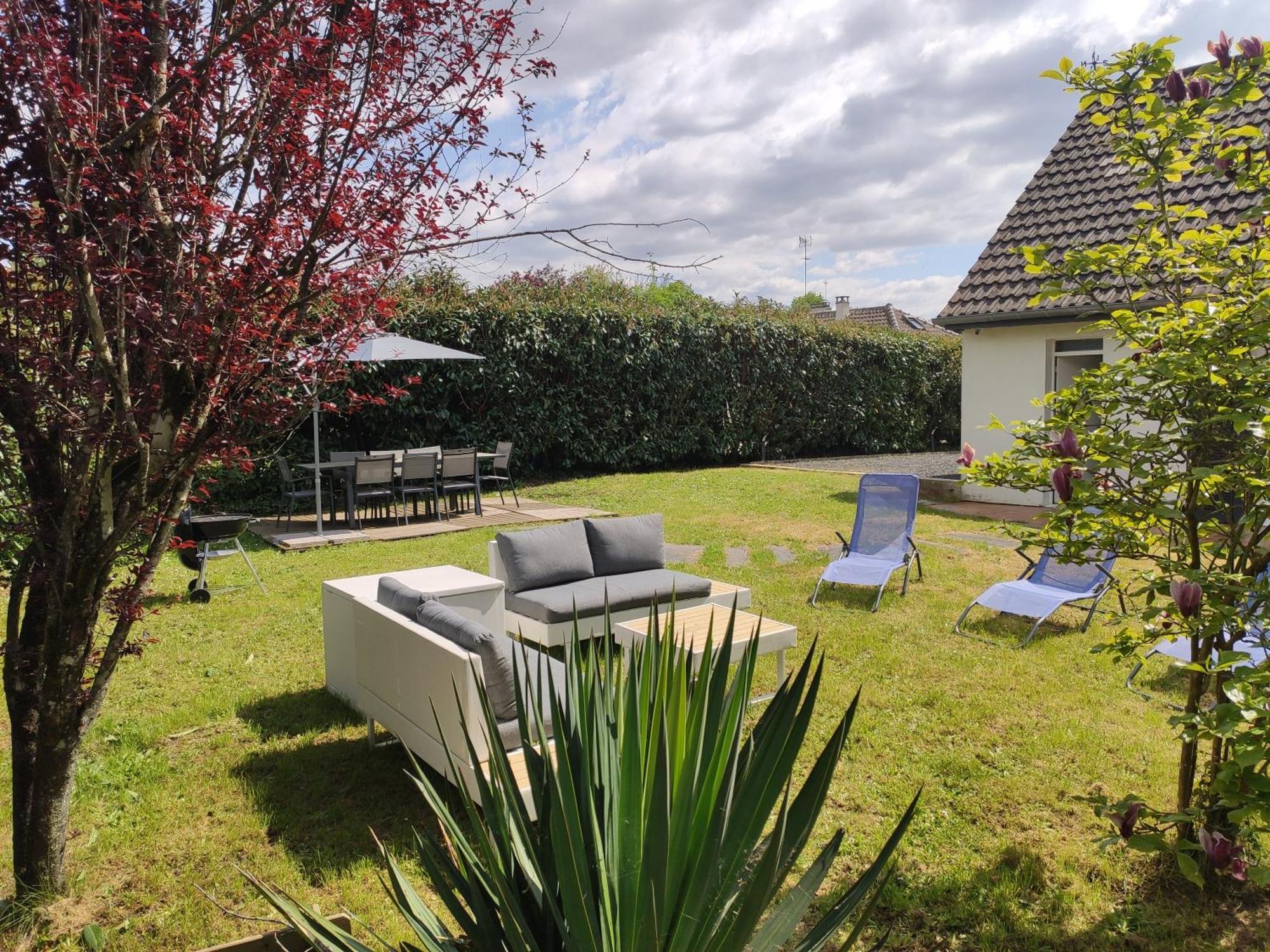 Maison Avec Jardin - 10 Pers - Proche Paris Disney & Golf - Ideal Pro & Familles Lésigny Extérieur photo